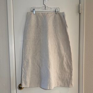 Talbots Women’s Irish Linen Skirt